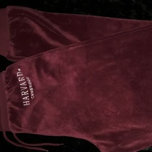 HARVARD VELOUR JOGGERS
